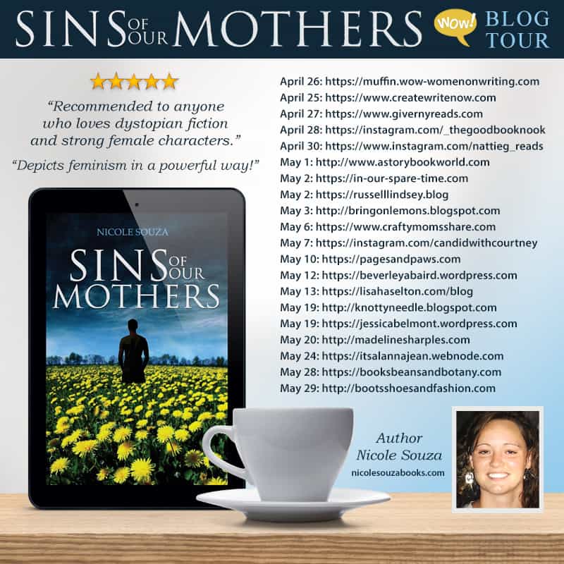 Sins of Our Mothers by Nicole Souza is a dystopian novel that takes place over 1500 years in the future. Learn more about this futuristic society.