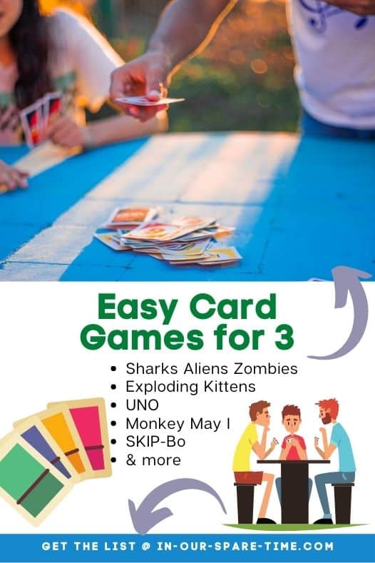 Playing games with three people can be tricky, but we've got the solution! Check out these easy card games for 3 people and start playing!
