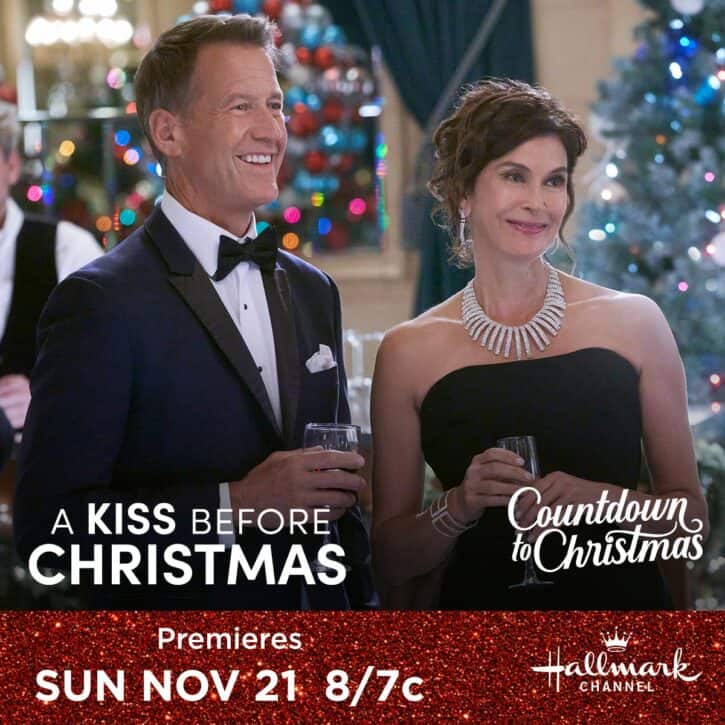 Get ready! Hallmark Channel Original Premiere of "A Kiss Before Christmas" will be on Sunday, Nov. 21st at 8pm/7c! Tweet along with me during the program!
