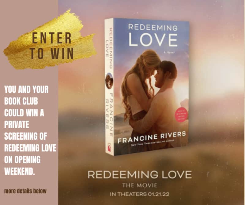 The Redeeming Love movie will be in theaters on January 21, 2022! Learn more about the movie based on Francine Rivers's novel of the same name.