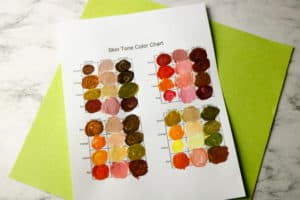 How to Make Skin Tone Paint | In Our Spare Time