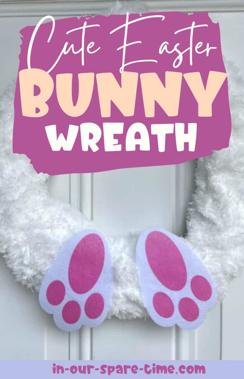 Have you thought about hanging an Easter bunny wreath on your front door? Check out this Easter bunny wreath DIY and get started.