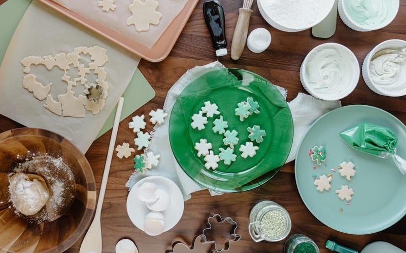 Take a look at these shamrock cookie decorating ideas for a few new ideas. Learn how to make shamrock sugar cookies with this recipe.