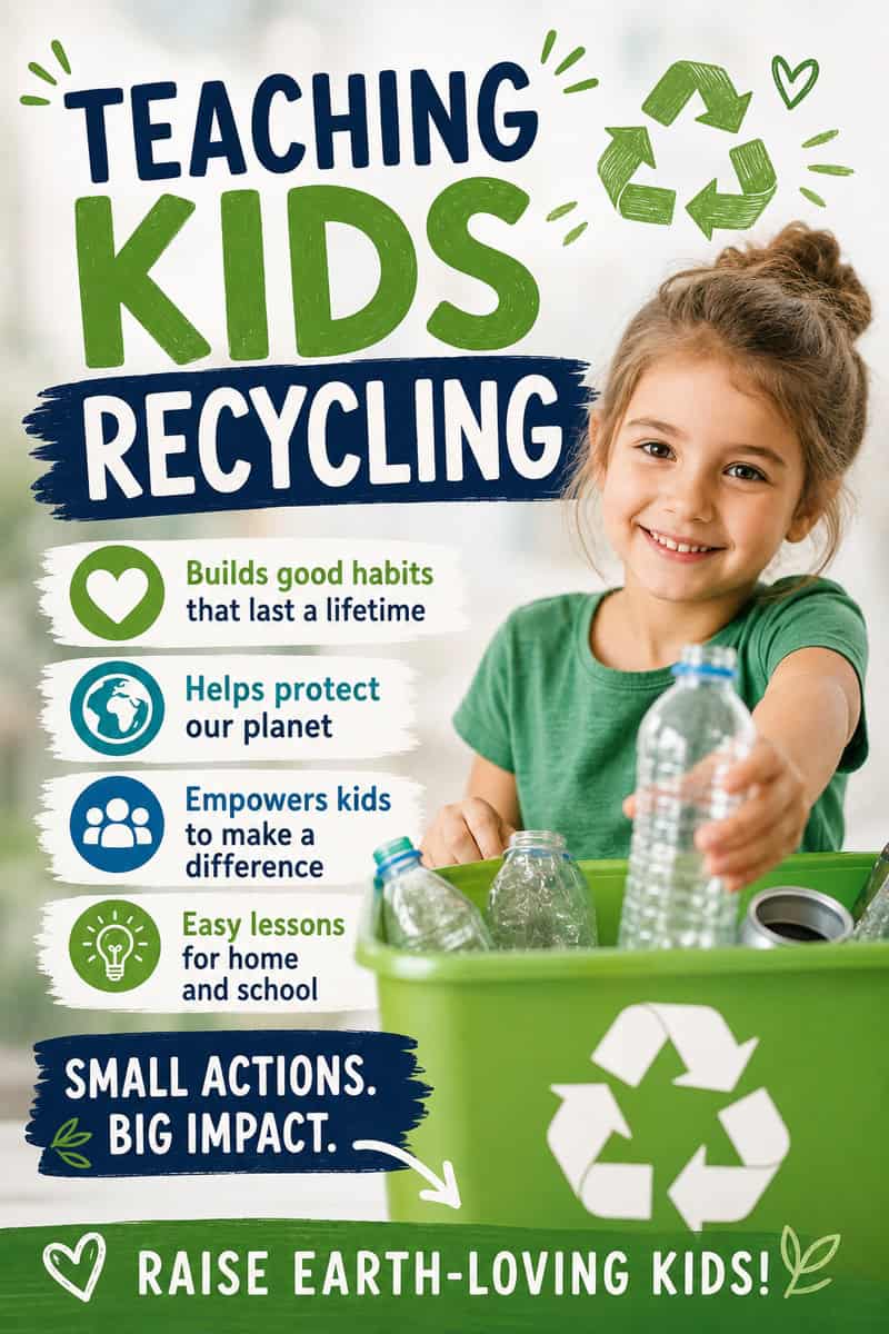 Teaching kids recycling is a fun way to teach the importance of environmental stewardship and help make the world a better place. Here are some tips.&nbsp;