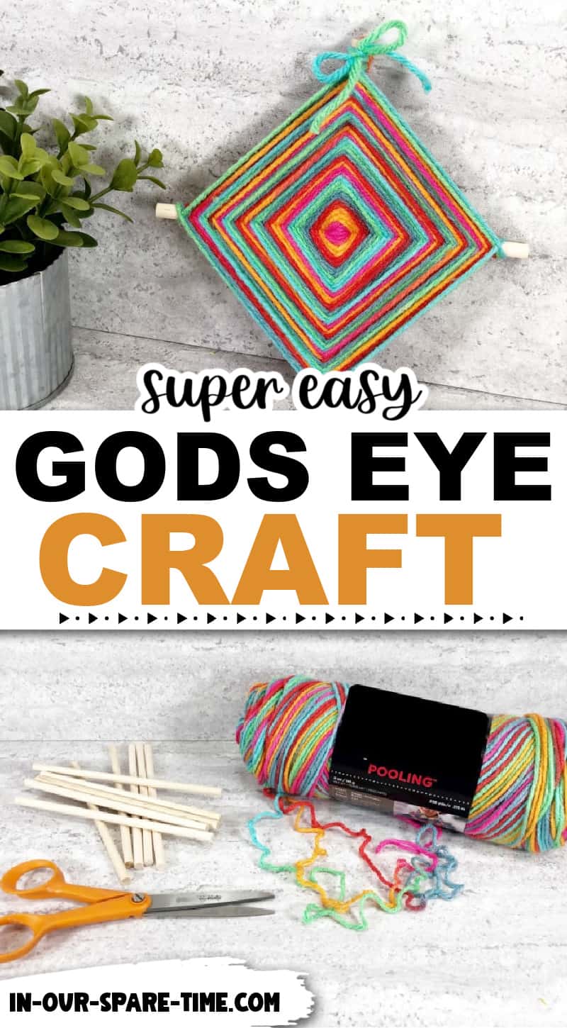 This God's Eye Craft is a fun yarn craft for kids. Learn how to make a God's Eye Craft with these printable instructions.