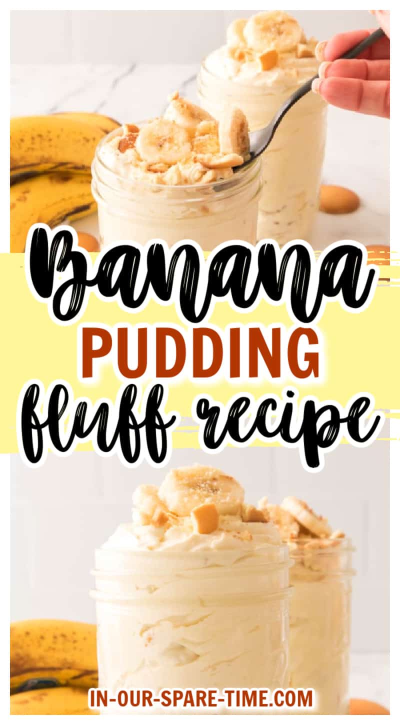 Banana pudding fluff is a delicious banana pudding with instant pudding mix and vanilla wafers. Try this crowd-pleaser today.
