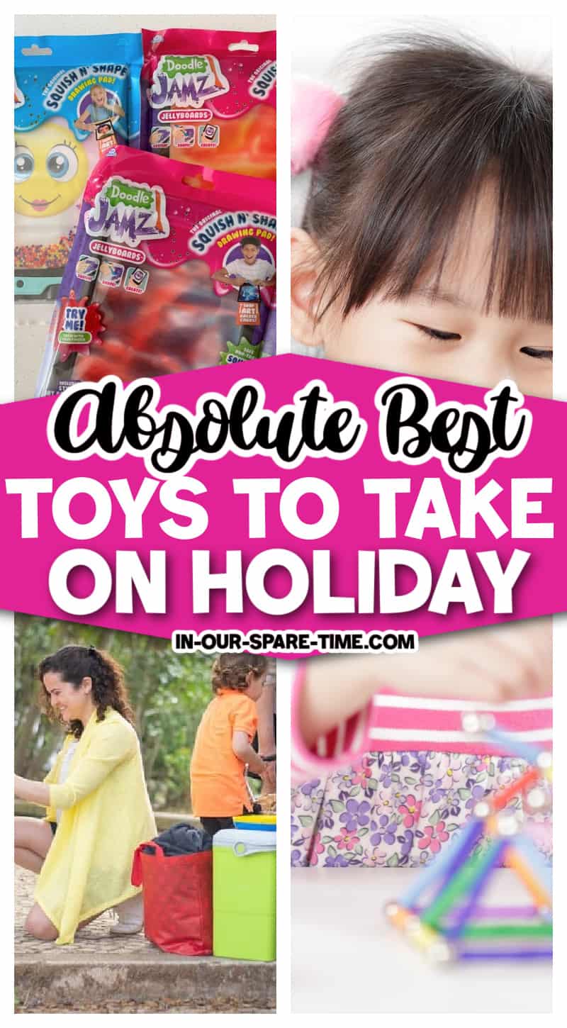Check out these toys to take on holiday. If you need toys to keep kids entertained while on vacation, check out my thoughts.