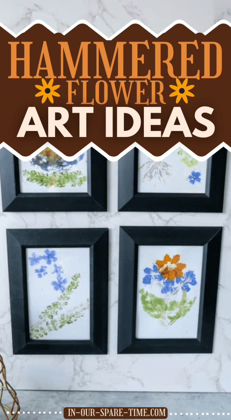 Hammered Flower Art | In Our Spare Time