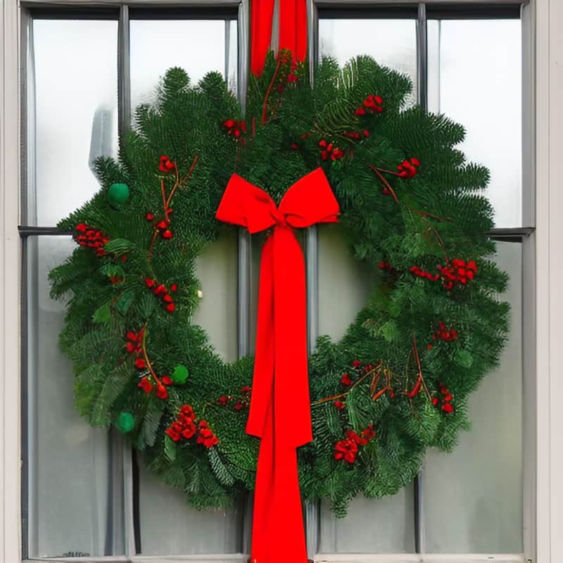 Hanging wreaths on windows requires a special technique and a few extra minutes. Learn more about the right way to hang outdoor Christmas wreaths.