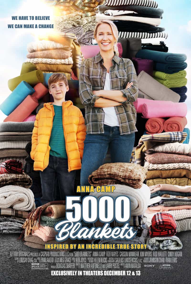 Watch 5,000 Blankets in theaters now for a very limited time. Learn more about this heartwarming story about serving the people around you.