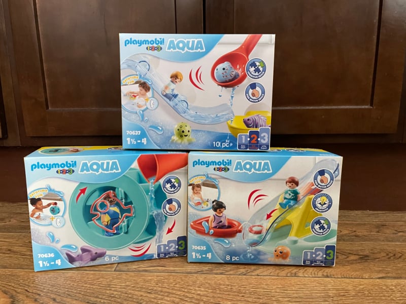 Playmobil preschool bath toys