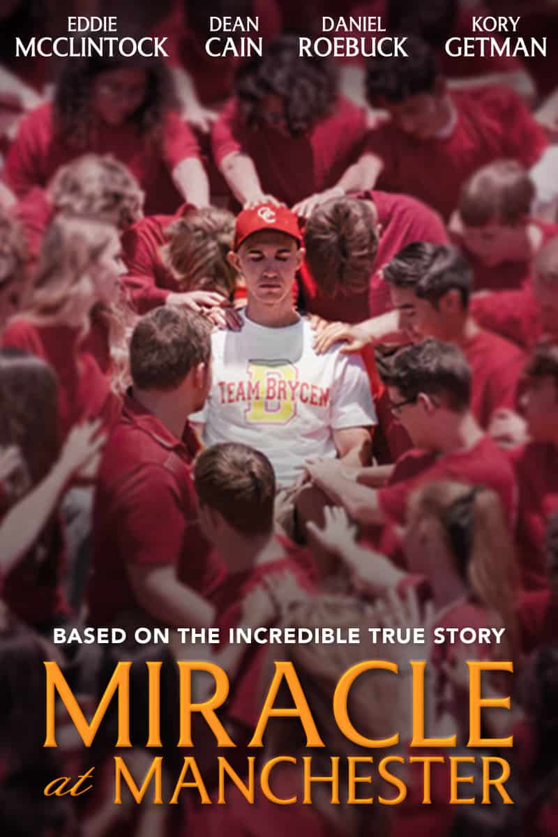 Watch Miracle at Manchester, available exclusively on PureFlix.  Watch this powerful film based on the true story of a high schooler & the power of prayer!