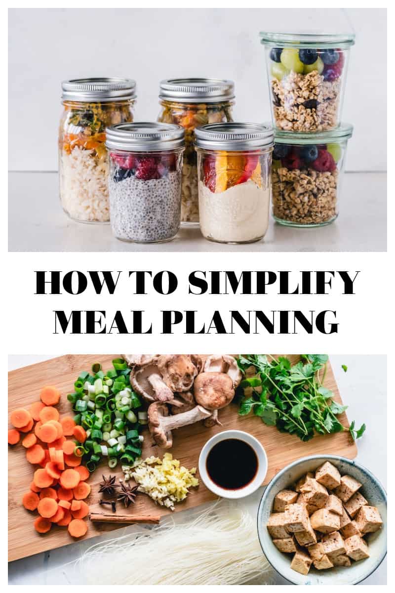 Simplify meal planning with these helpful tips. Find out how to make a weekly meal plan to save time in the kitchen and eliminate wasted food.