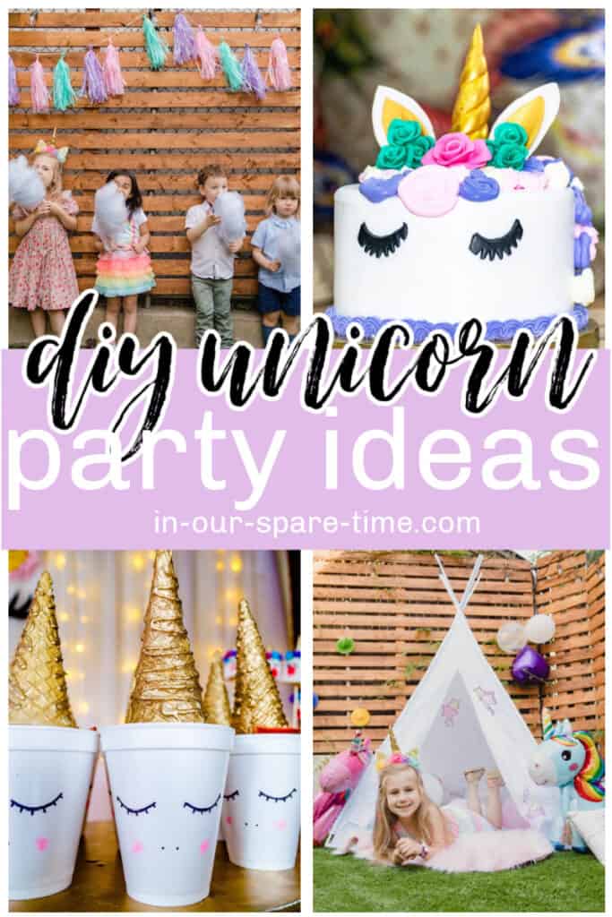 Unicorn Party Ideas on a Budget | In Our Spare Time