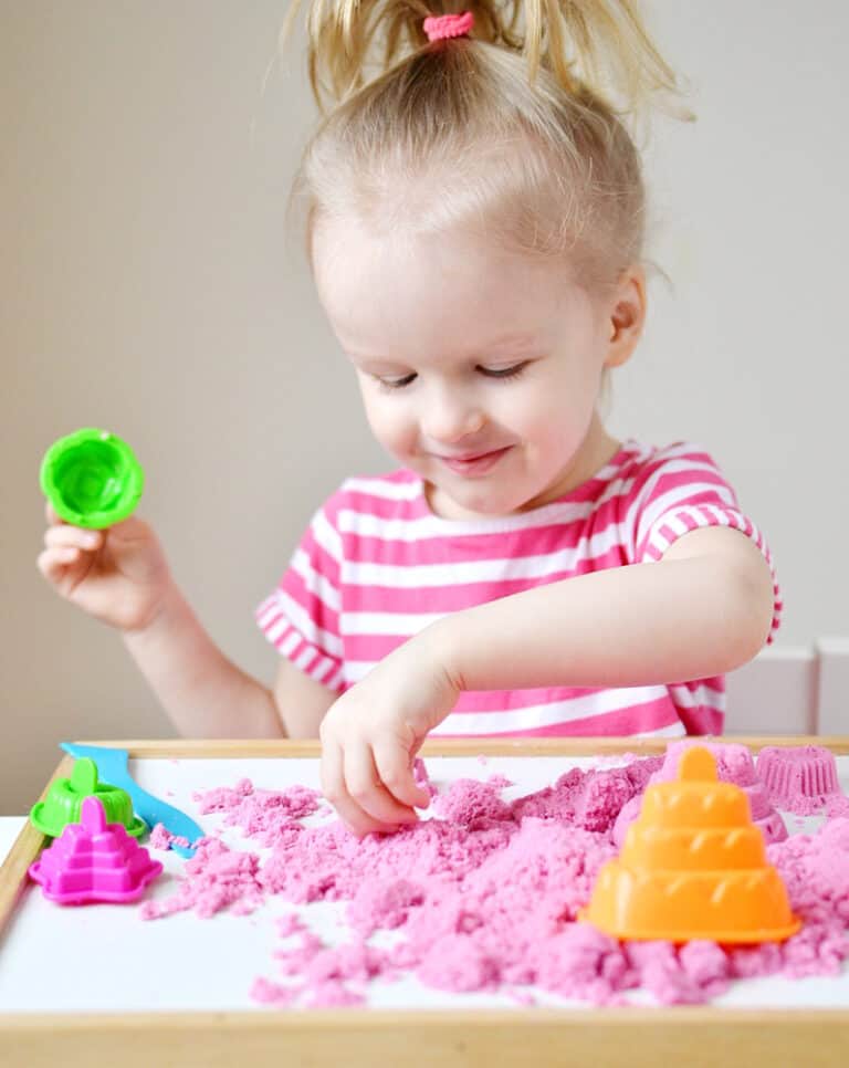 Things to Do with Kinetic Sand | In Our Spare Time