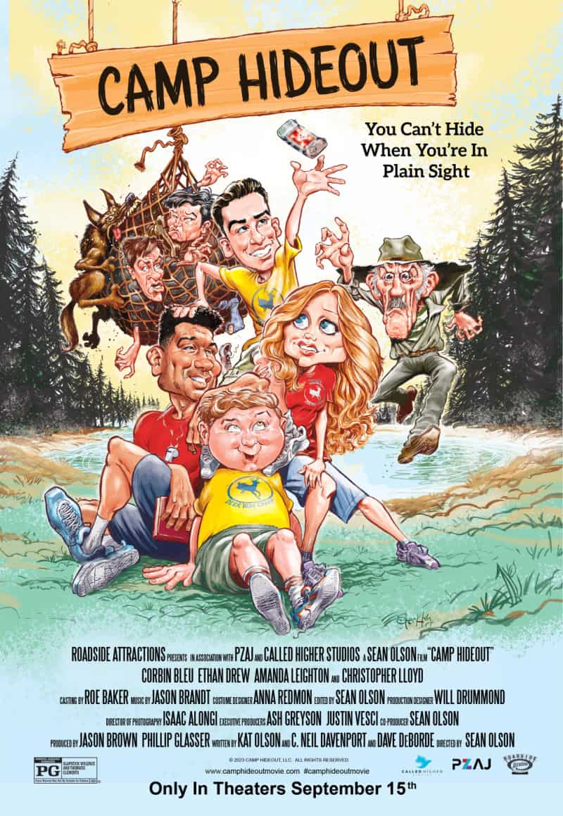 Camp Hideout is in theaters nationwide starting on September 15th. Find out more about this family friendly movie about forgiveness and faith.