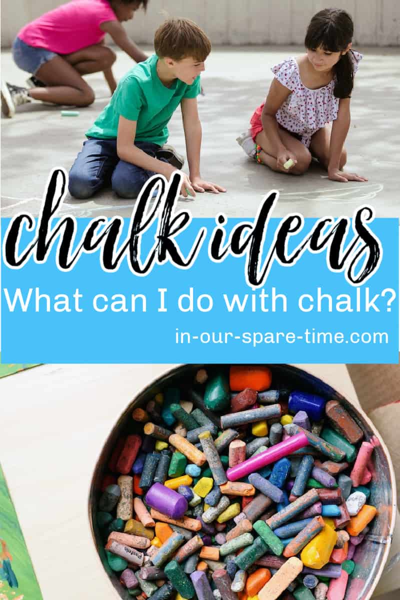 If you're looking for some creative family fun ideas, check out these fun things to do with chalk. Get the kids outdoors with these chalk activities.