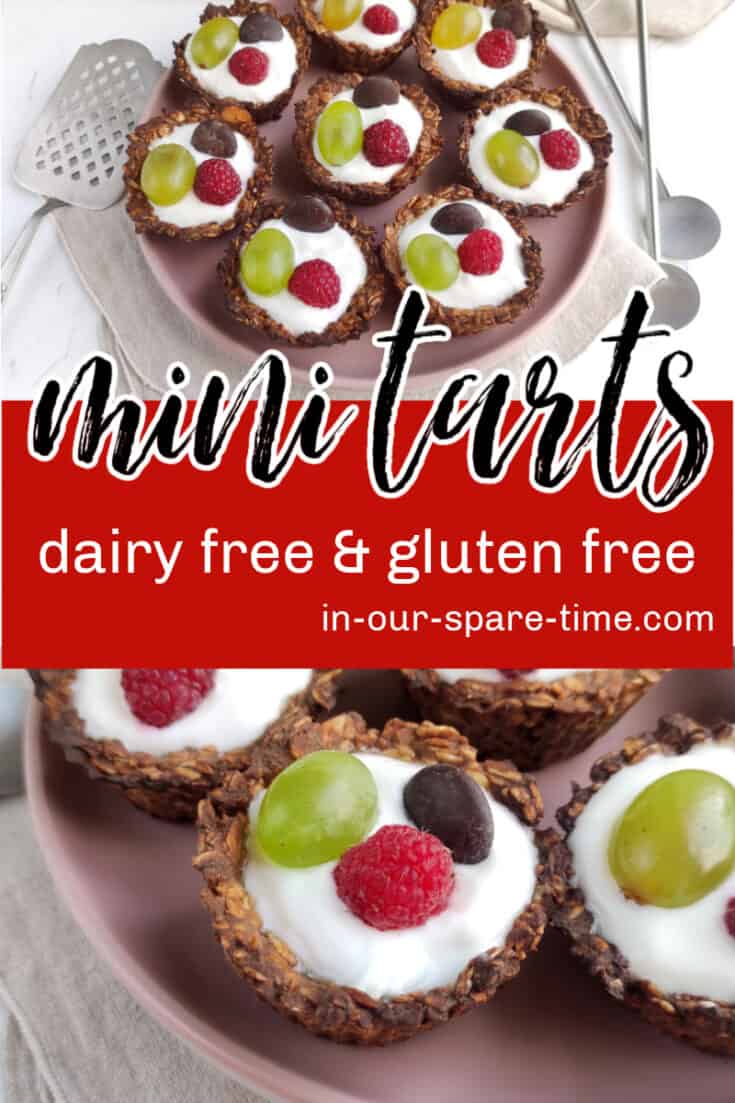 Make this easy mini tartlets recipe featuring whole grains, coconut yogurt, and fresh fruit. Enjoy these mini tarts today.