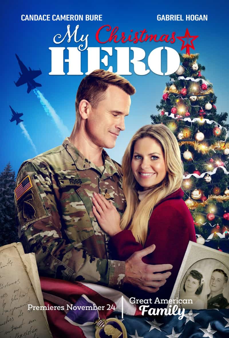 Don't miss My Christmas Hero on Great American Family, premiering on 24th November, and on Great American Pure Flix, starting from December 1st!