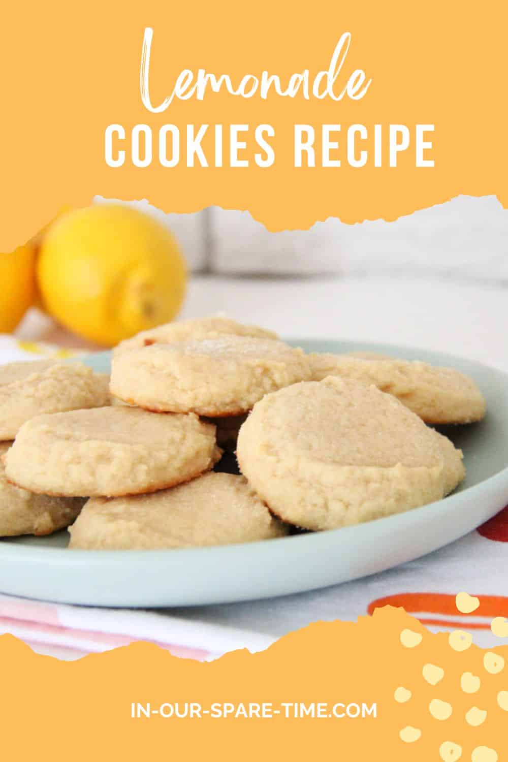 These lemonade cookies have a bright citrusy taste and are so easy to make. Welcome spring with a batch of these delicious citrus cookies.