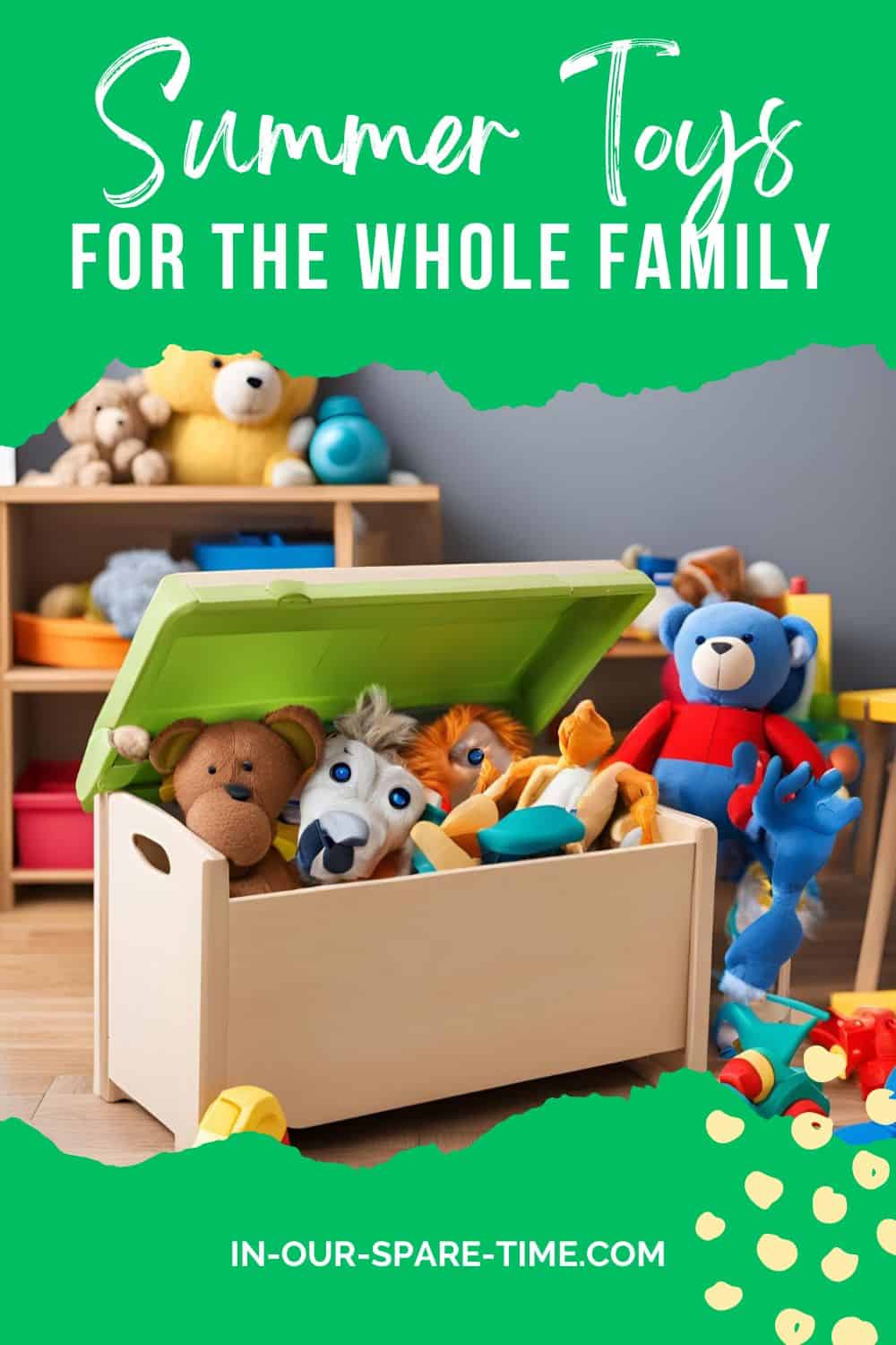 Let your family explore their creativity and experience the joy of play in the great outdoors. With the right summer toys, playtime can be fun and educational for everyone.