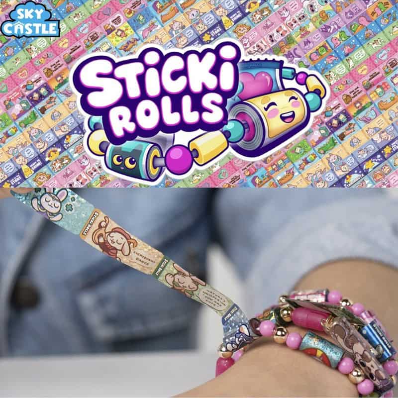 Looking for the latest toy craze? Check out Sticki Rolls, the ultimate friendship bracelet for the modern age. Find out more here.