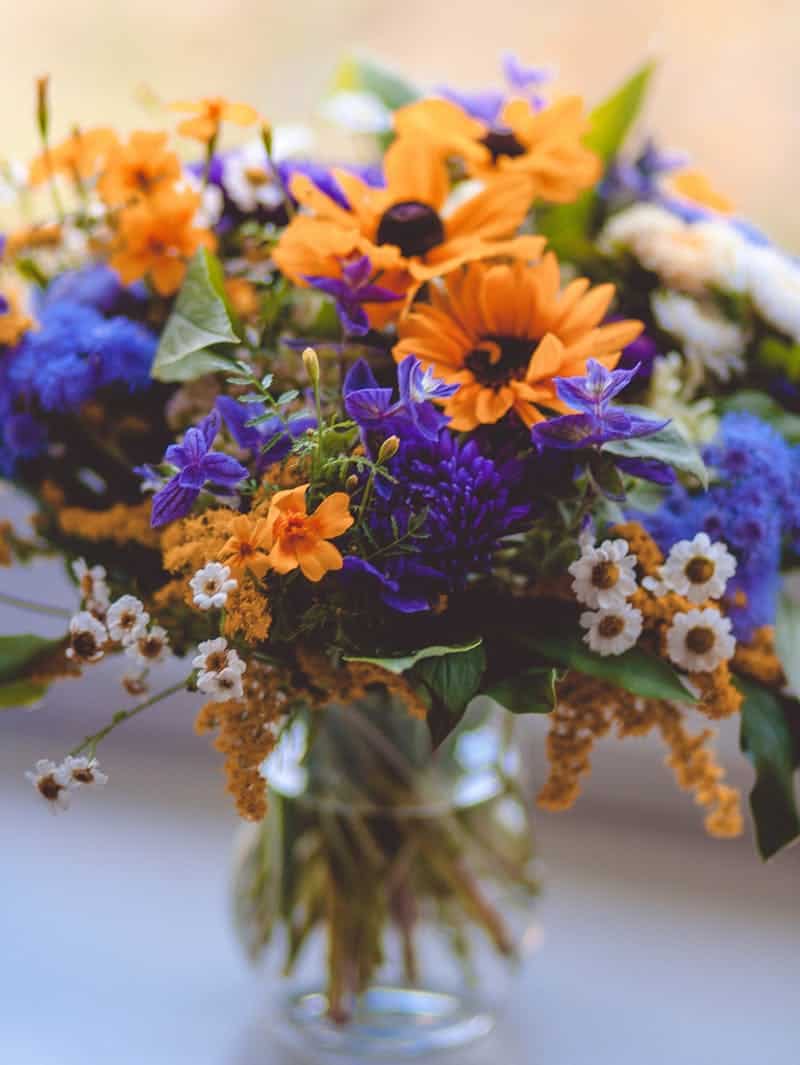 bouquet of summer flowers