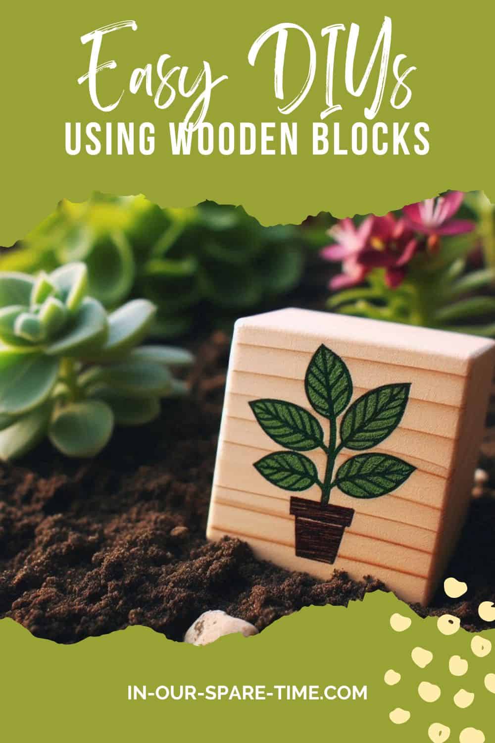 Wondering what to do with blocks your kids have outgrown? Check out these fun craft projects using wooden blocks and learn to upcycle them.