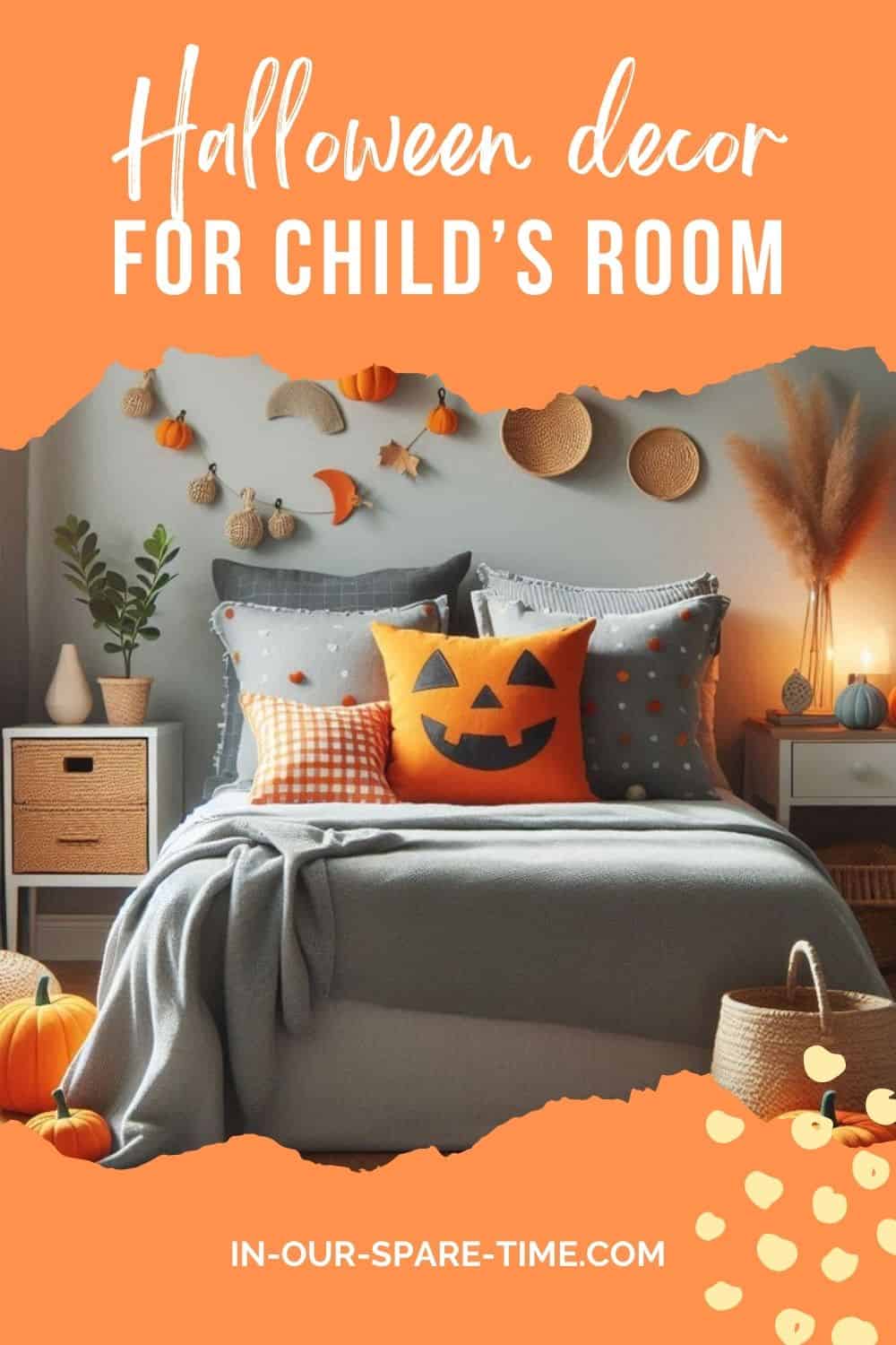 When it comes to decorating a child’s room for Halloween, it's essential to strike the right balance between festive and frightening. Check out the Halloween decor for a kids room.