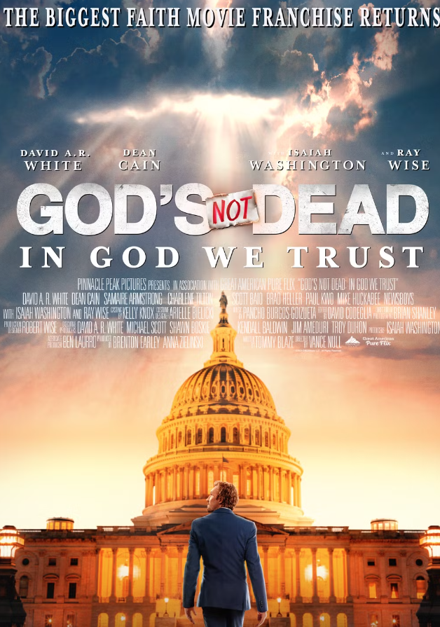 Learn more about God's Not Dead: In God We Trust and find out where you can watch it today. Find out more about the fight to preserve religious freedom.