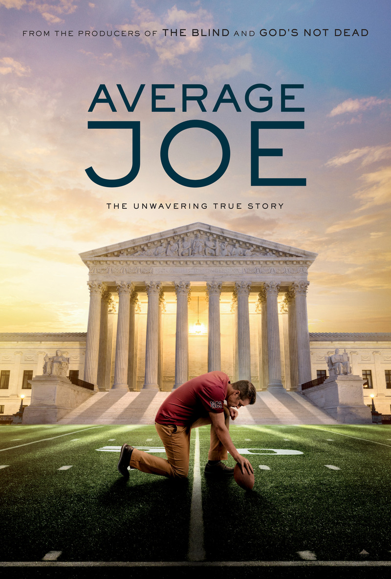 Check out my Average Joe review and learn more about y the true story of Coach Joe Kennedy and his fight for freedom in the movie. 