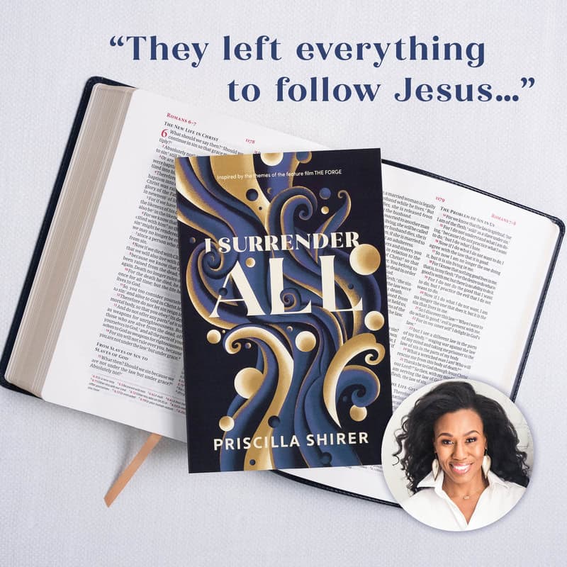 Learn more about I Surrender All by Priscilla Shirer. From bestselling author Priscilla Shirer comes her latest work calling readers to radically follow Christ, encouraging them to not fear what following Jesus might cost them, but to fear what they are missing by withholding anything from Him.