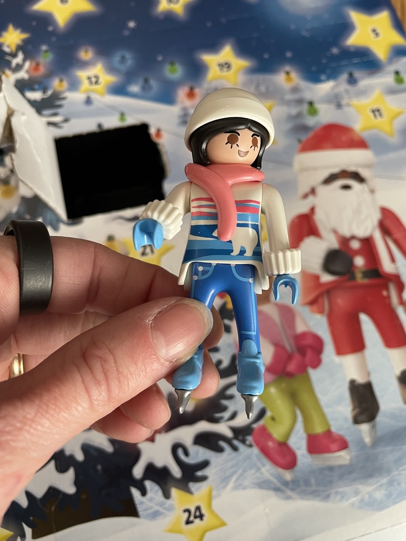 Playmobil toy from an advent calendar