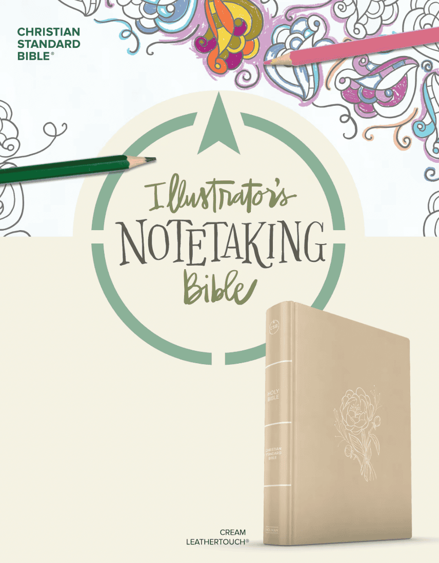 Learn more about the CSB Illustrator's Notetaking Bible. Find out how this new journaling Bible helps you with your daily Bible study.