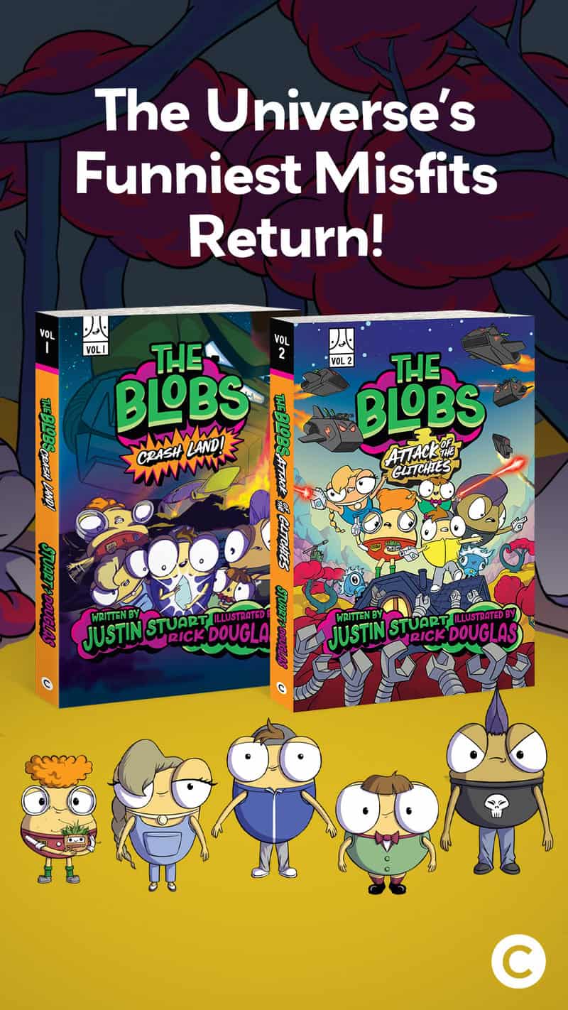 The Blobs: Volume Two releases April 7th everywhere books are sold - order your copy today!
