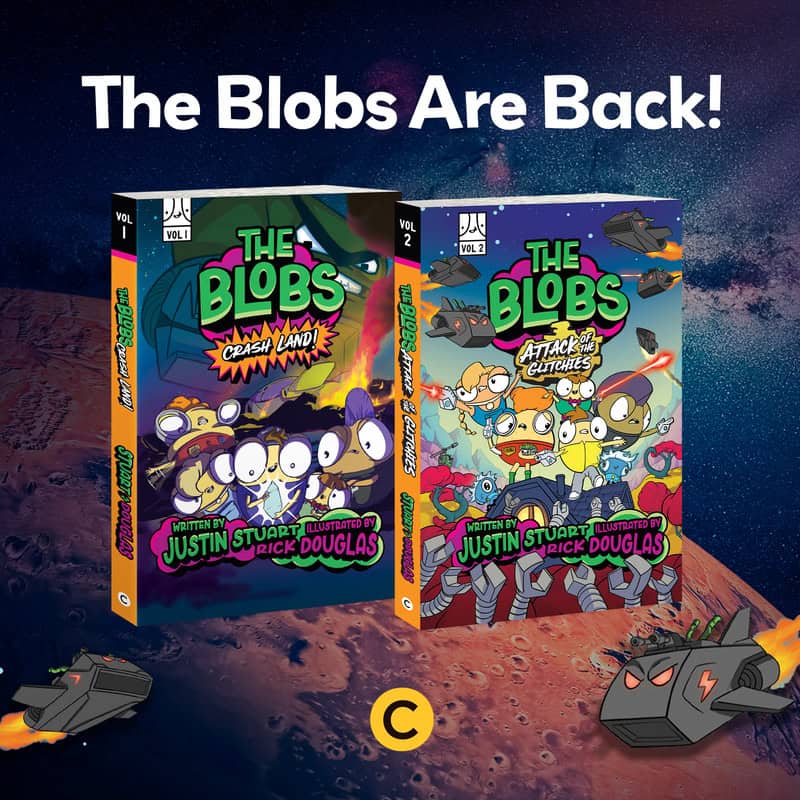 The Blobs: Volume Two releases April 7th everywhere books are sold - order your copy today!