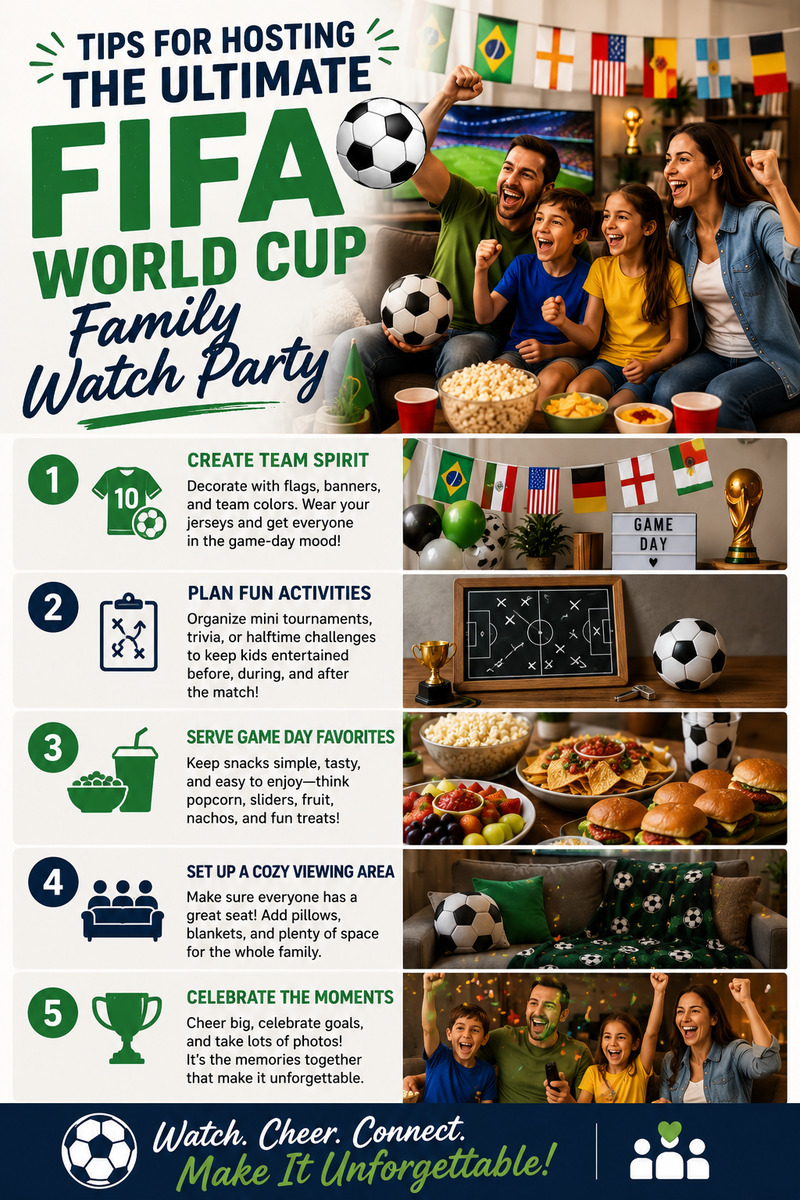 Tips for Hosting the Ultimate FIFA World Cup Family Watch Party