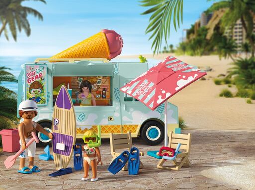 Ice Cream Truck with Surf Shop – PLAYMOBIL