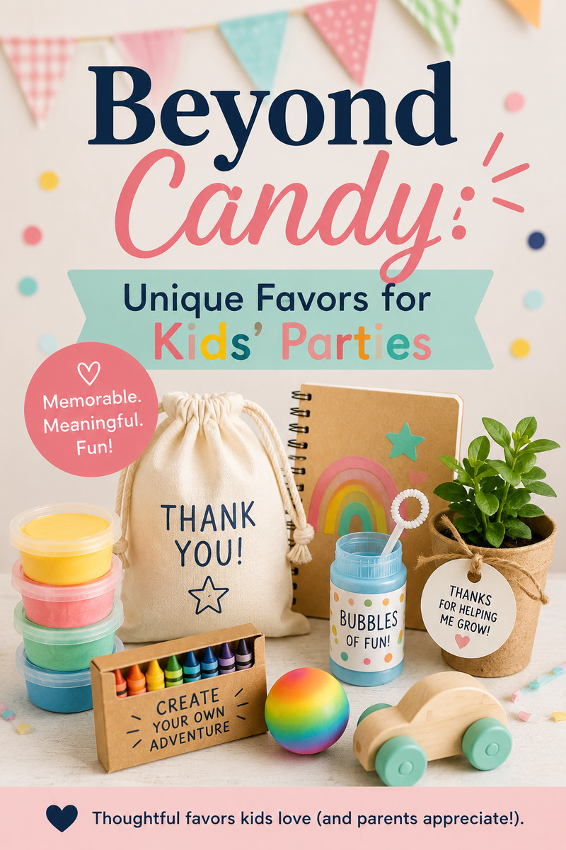 If you're ready to ditch the usual goody bag, there are tons of fun and memorable party bag fillers that kids will enjoy just as much.