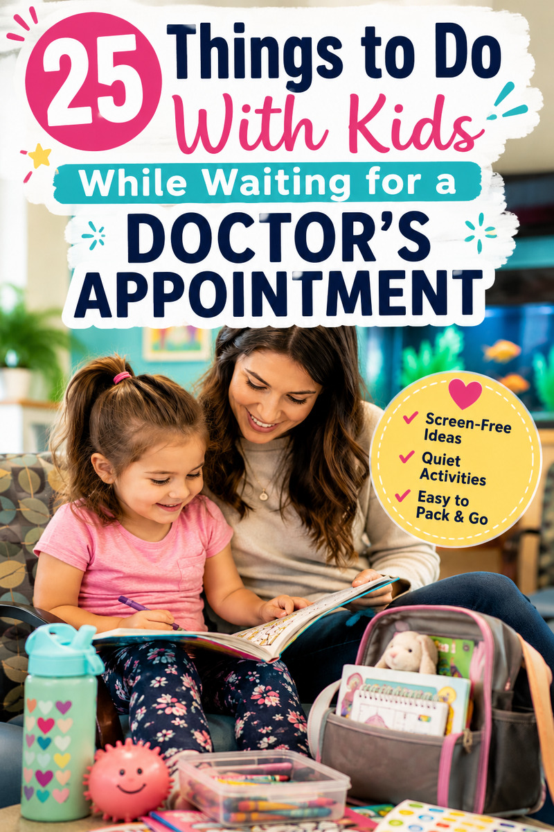 Things to Do With Kids While Waiting for a Doctor’s Appointment