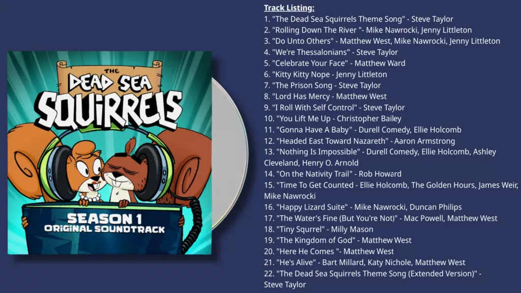 dead sea squirrels soundtrack
