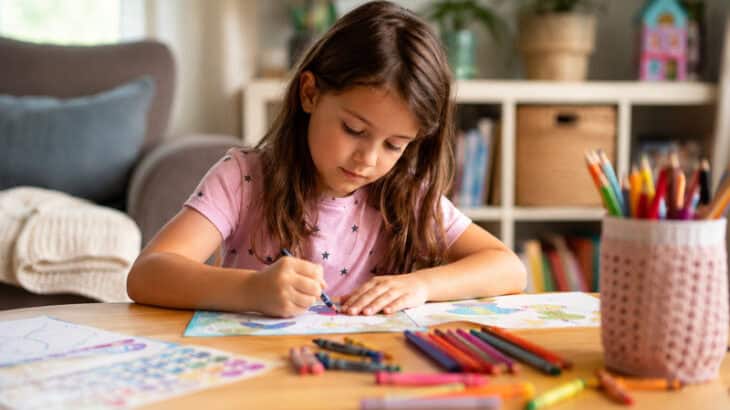 child coloring
