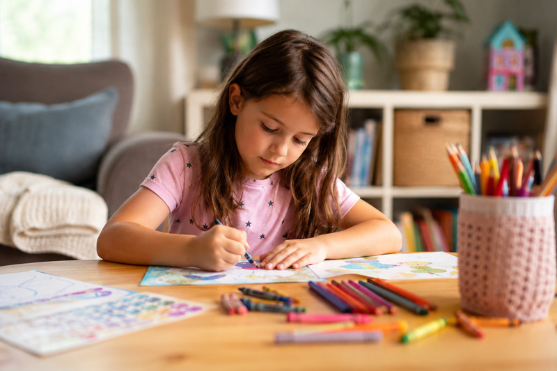 child coloring