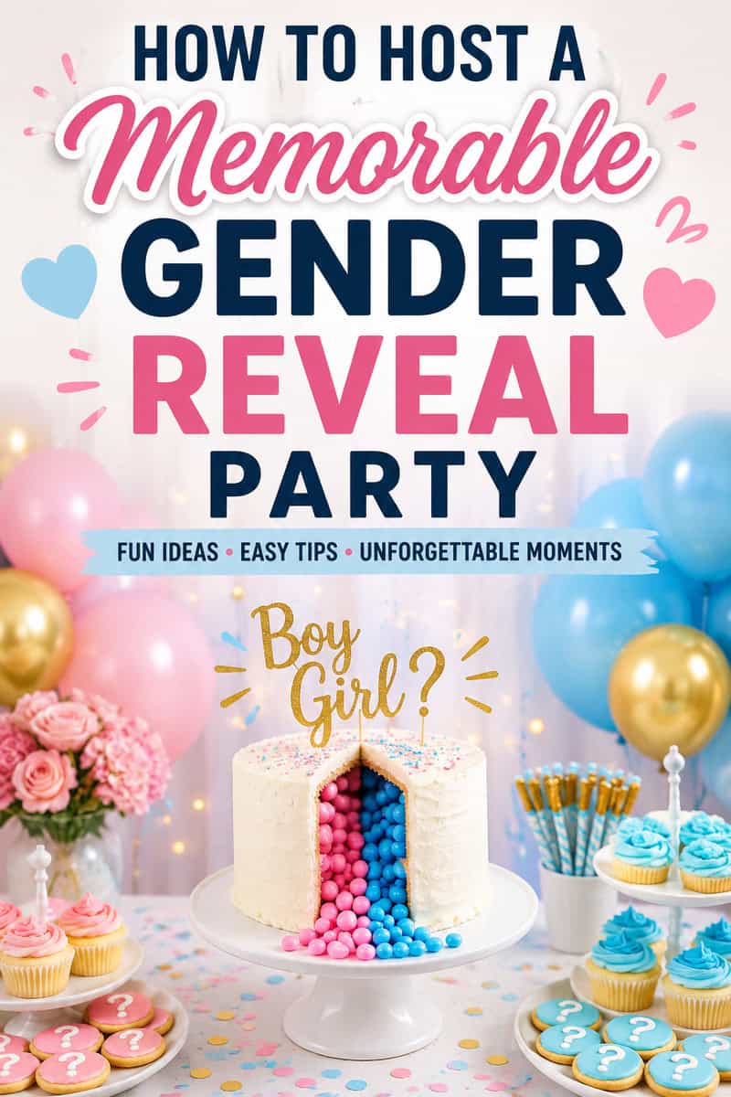 Hosting a Memorable Gender Reveal Event